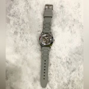 TKO Gray Skeleton Dial Watch